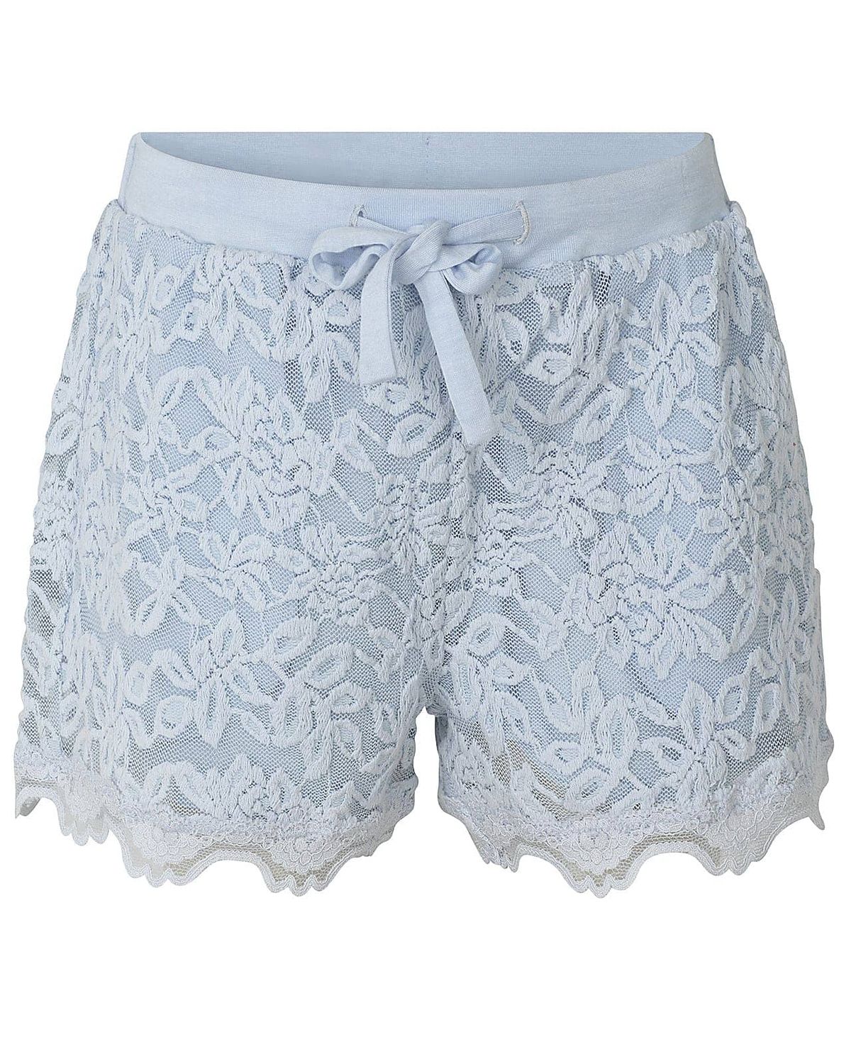 Rosemunde blonde shorts, heathersky - 164 - 14år