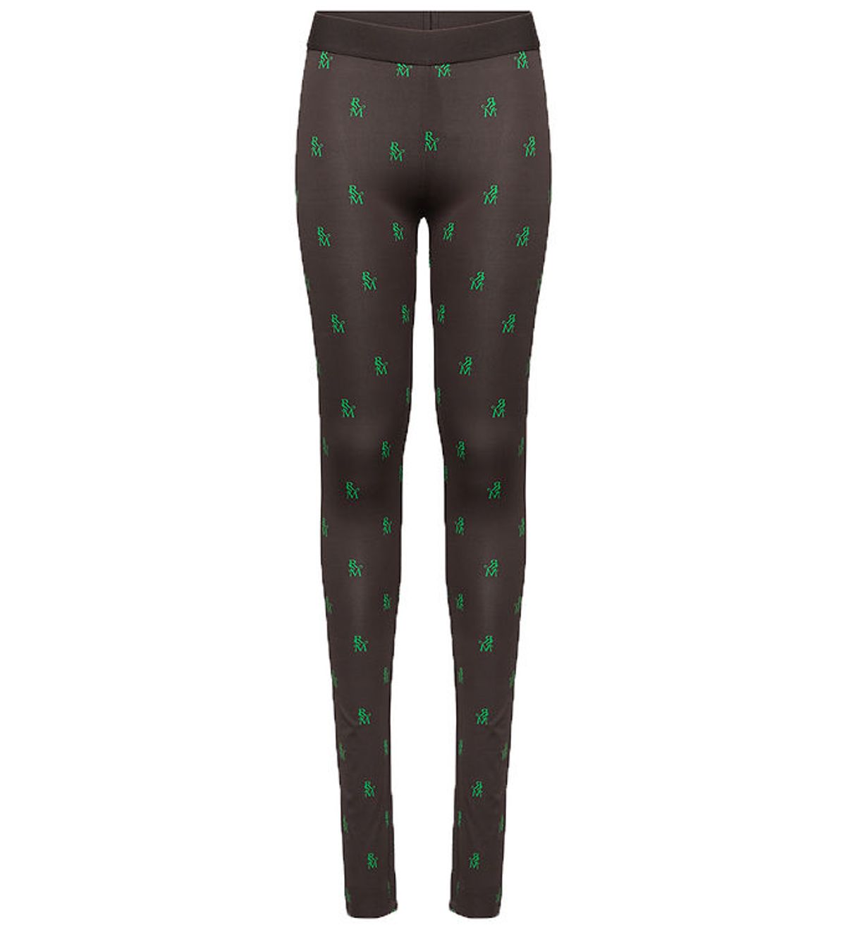 Rosemunde Leggins - Rsmn Monogram Green Print