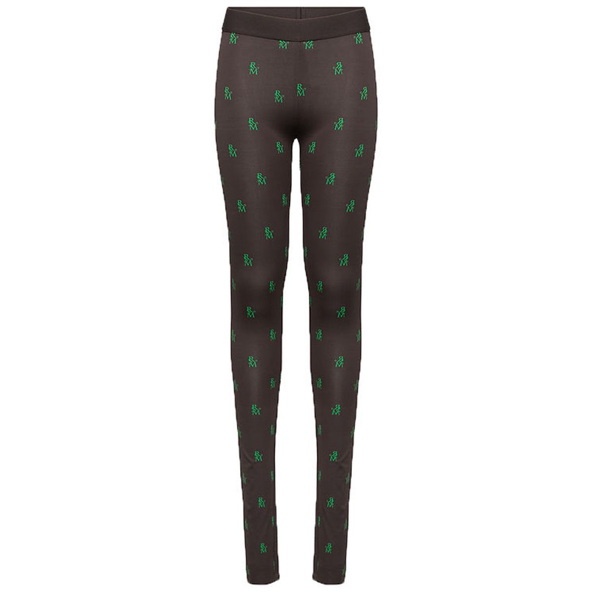 Rosemunde Leggins - Rsmn Monogram Green Print