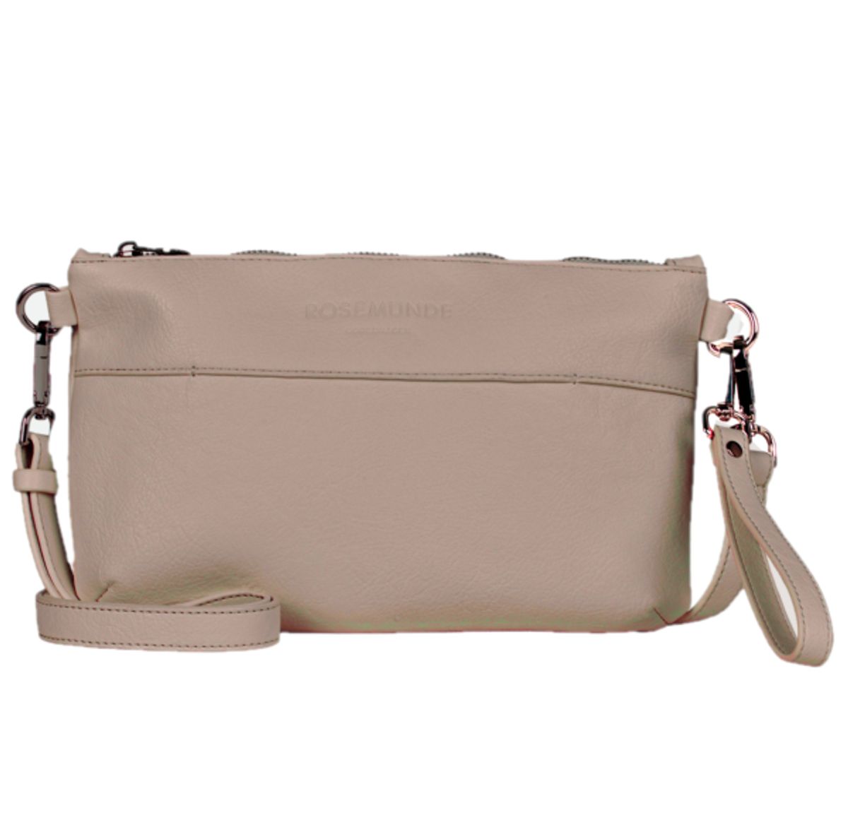 Rosemunde RBAndora Combi Clutch Grey/Black Oxid B0144-6688