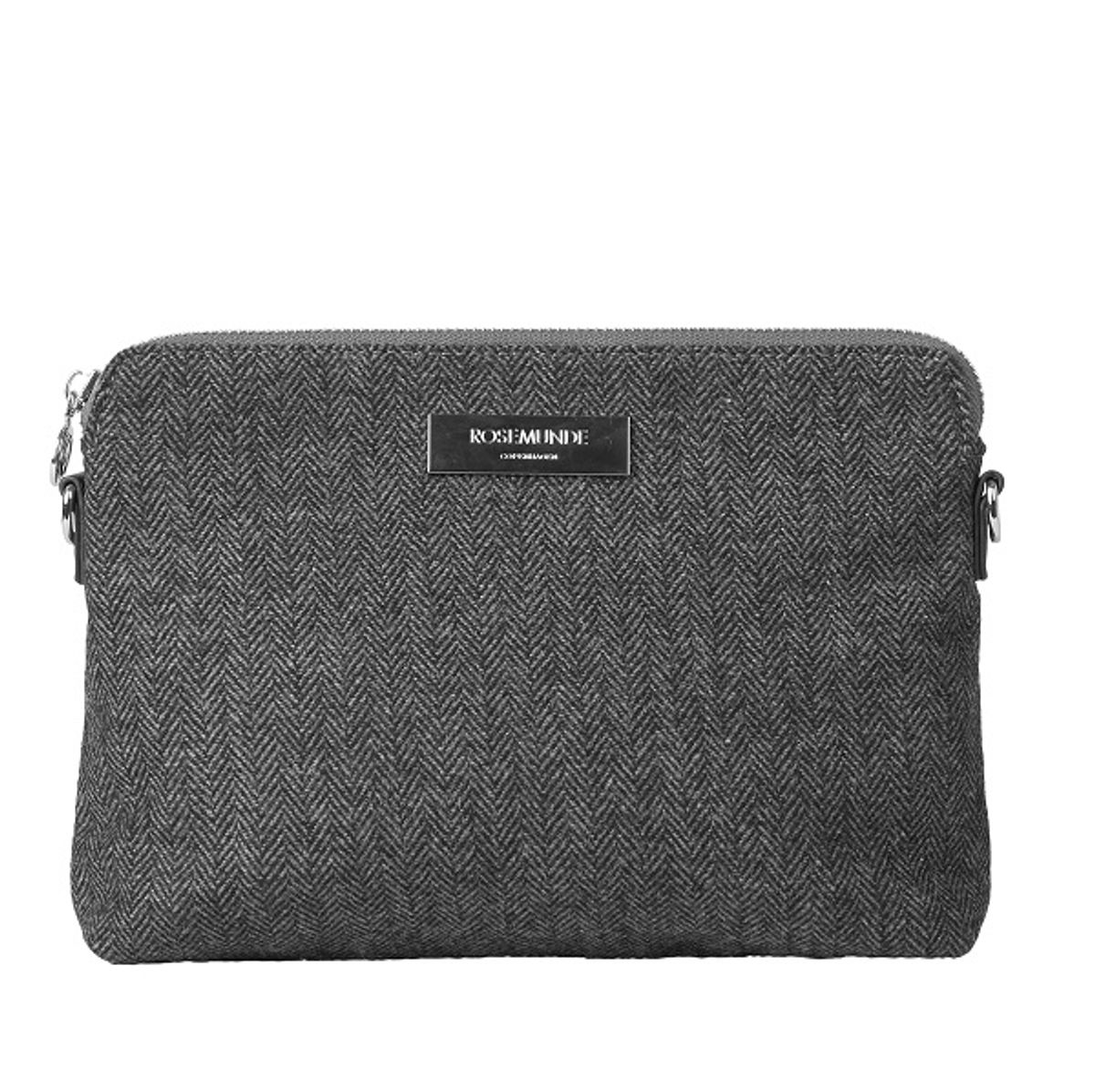 Rosemunde Stof Clutch Dark Grey Melange A0012-009