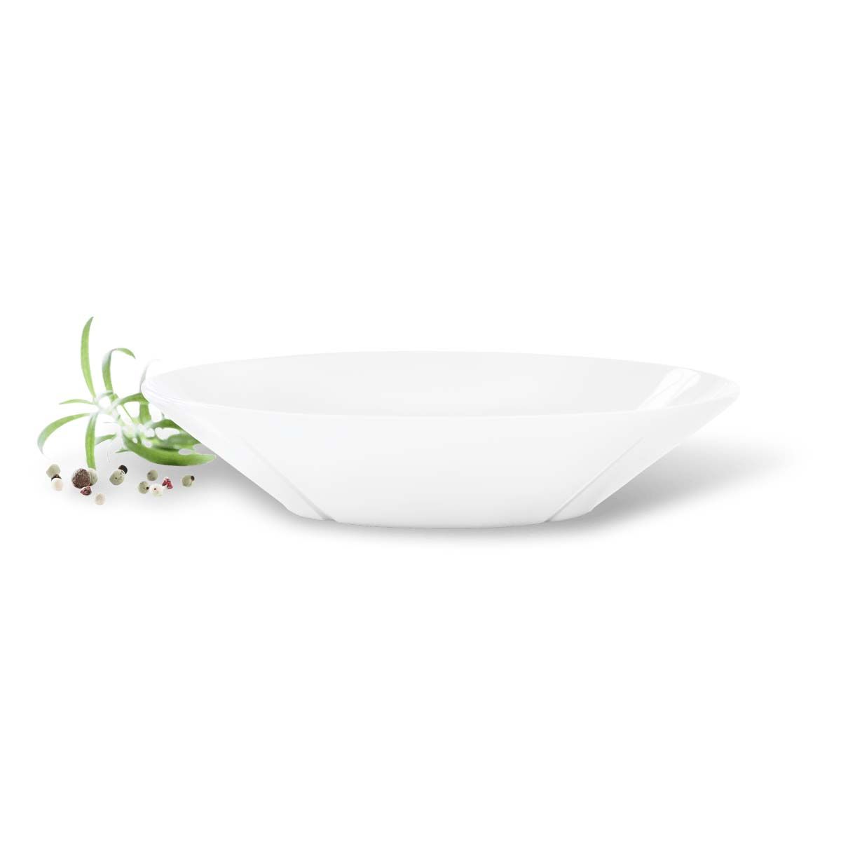 Rosendahl - Grand Cru Dyb tallerken Ø19 cm hvid