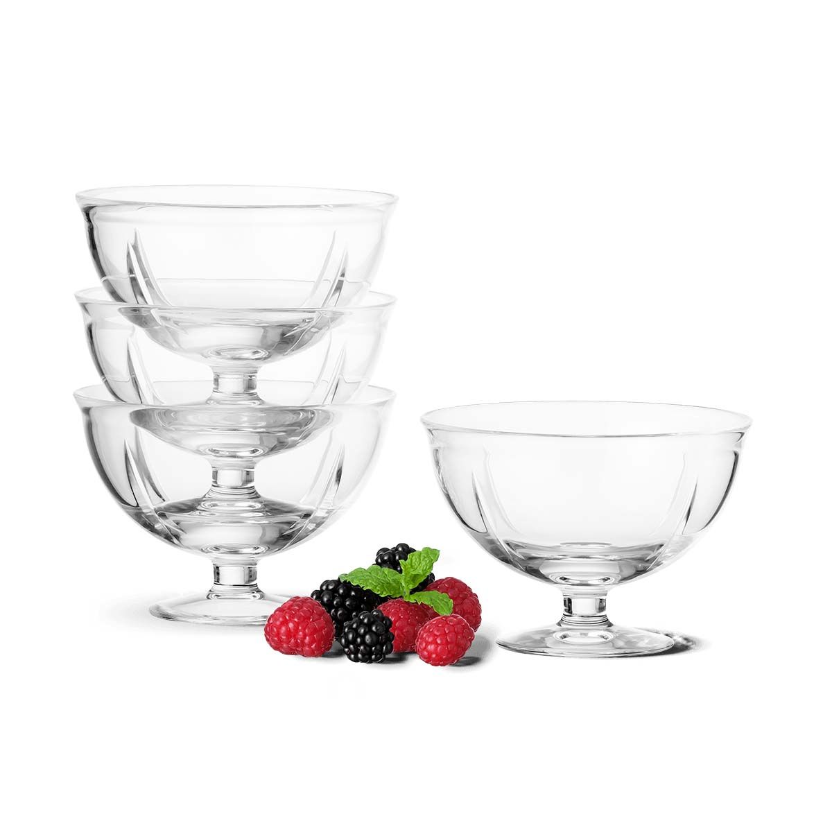 Rosendahl - Grand Cru Soft Glasskål Ø12 cm klar 4 stk