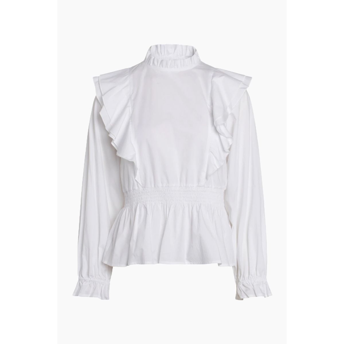 Rosie Harrison Blouse - White - Bruuns Bazaar - Hvid L