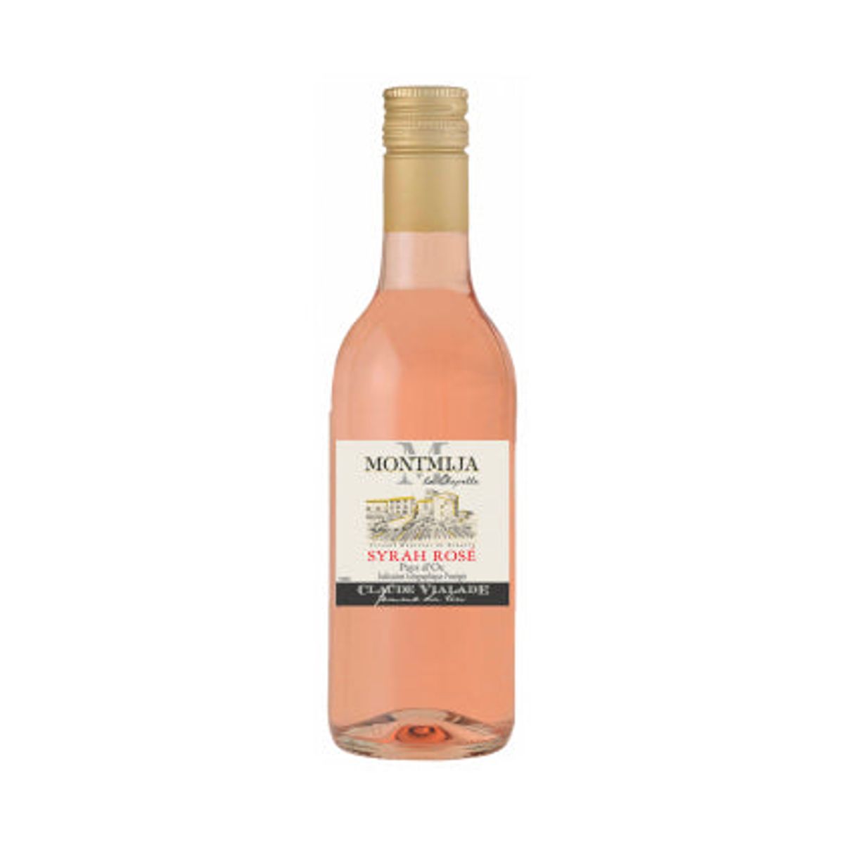 Rosé, Les Domaines Auriol - Montmija Syrah Rosé, 25cl ØKO (Frankrig)