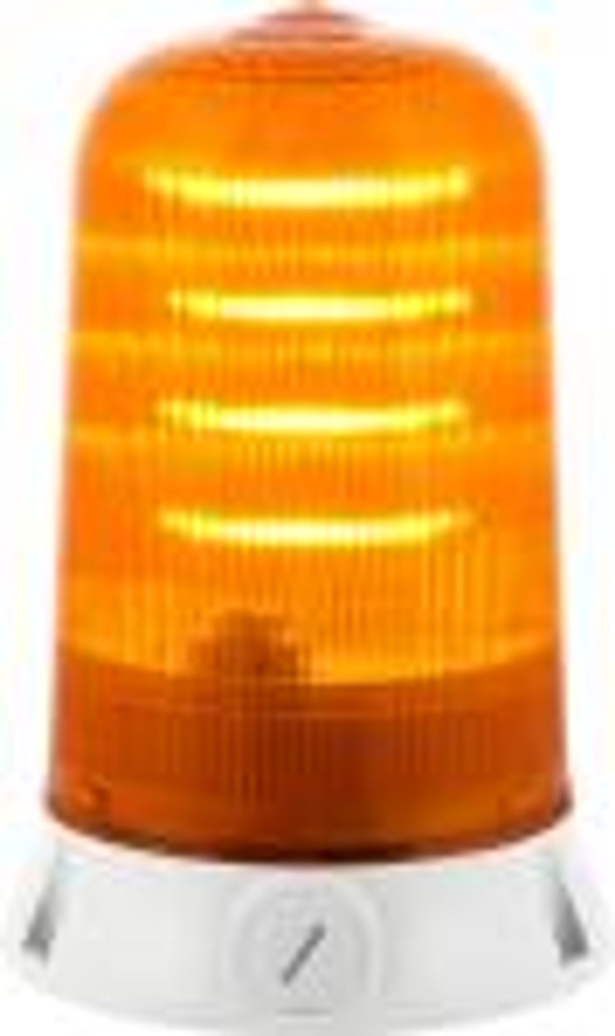 Roterende lampe 200R.LED240 Orange med LED og multifunktion 230V DC/AC Kaplingsklasse IP65