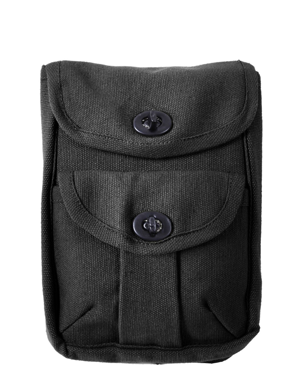 Rothco 2-compartment ammunition belt bag Black