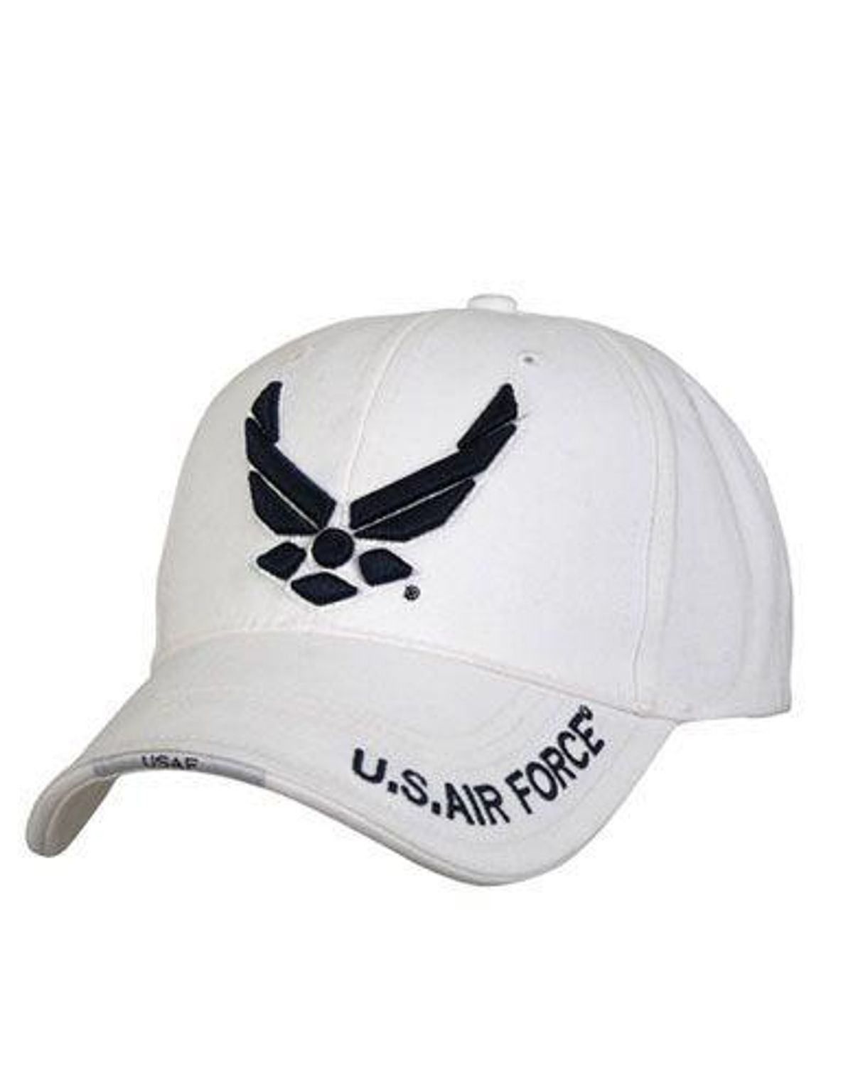 Rothco Baseball Cap m. brodering Hvid / Winged star