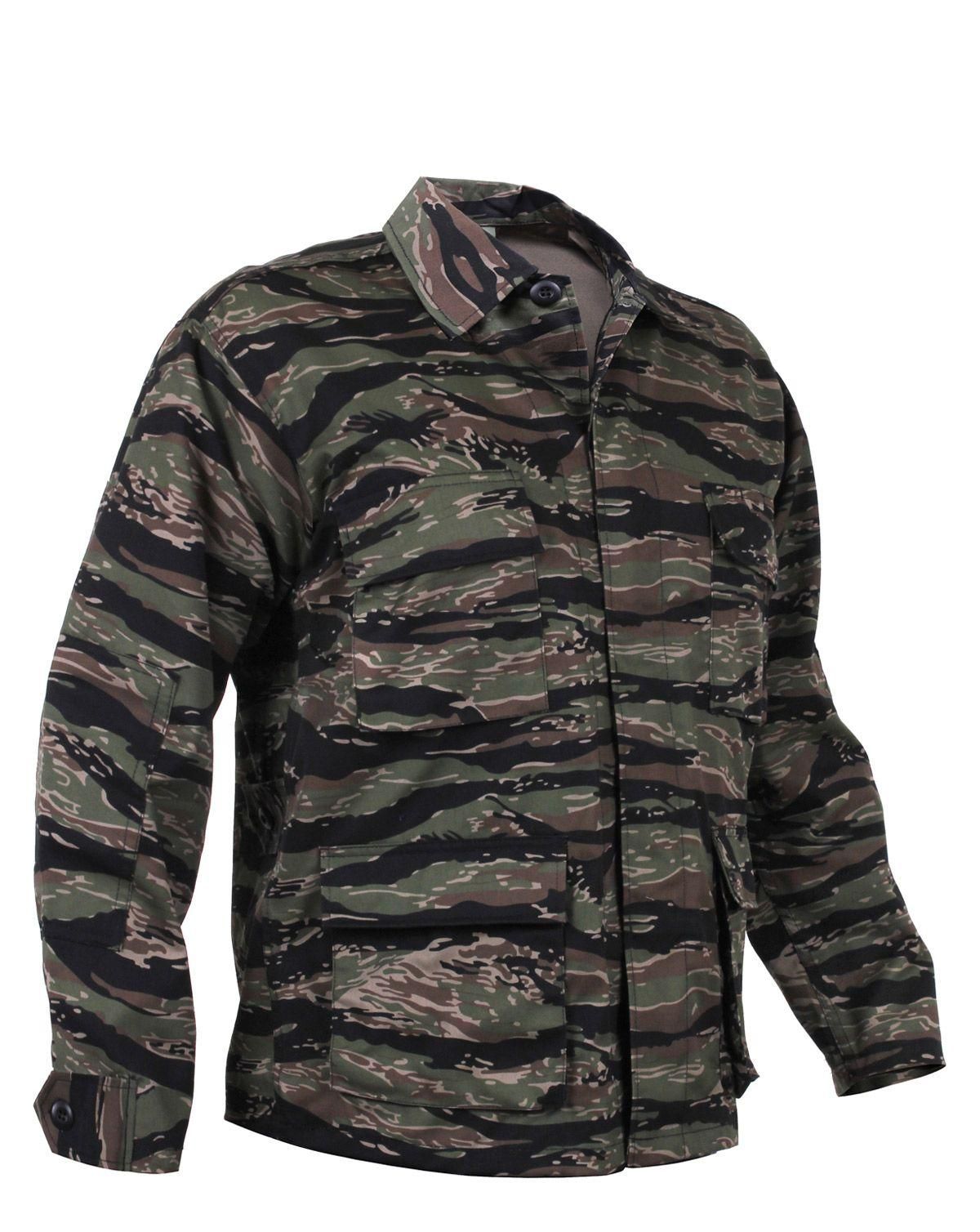 Rothco BDU Shirt Tiger Stripe Camo