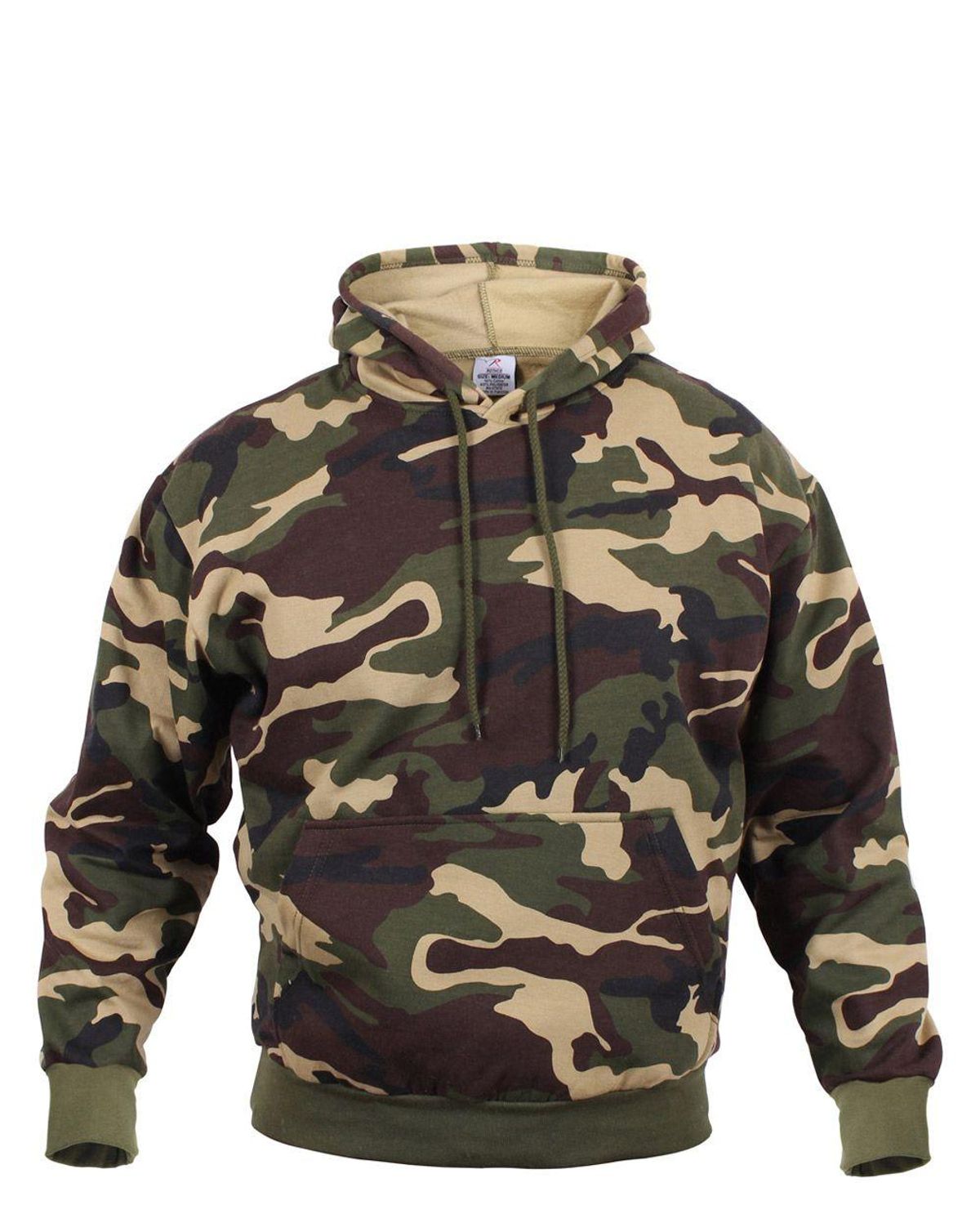 Rothco Camouflage Hoodie Woodland