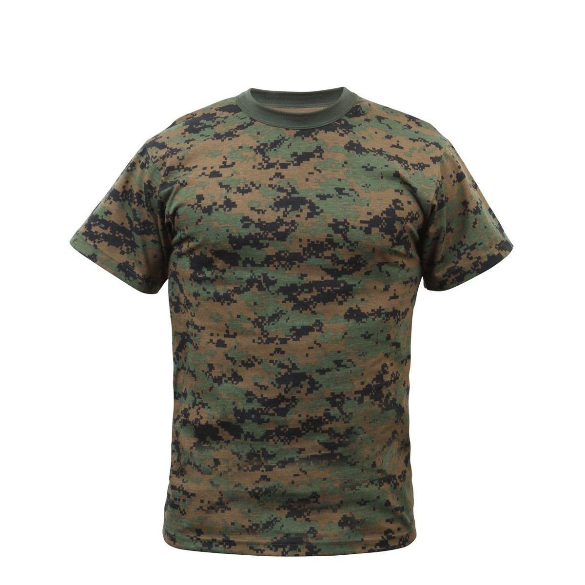 Rothco Camouflage T-Shirts Børn Digital woodland