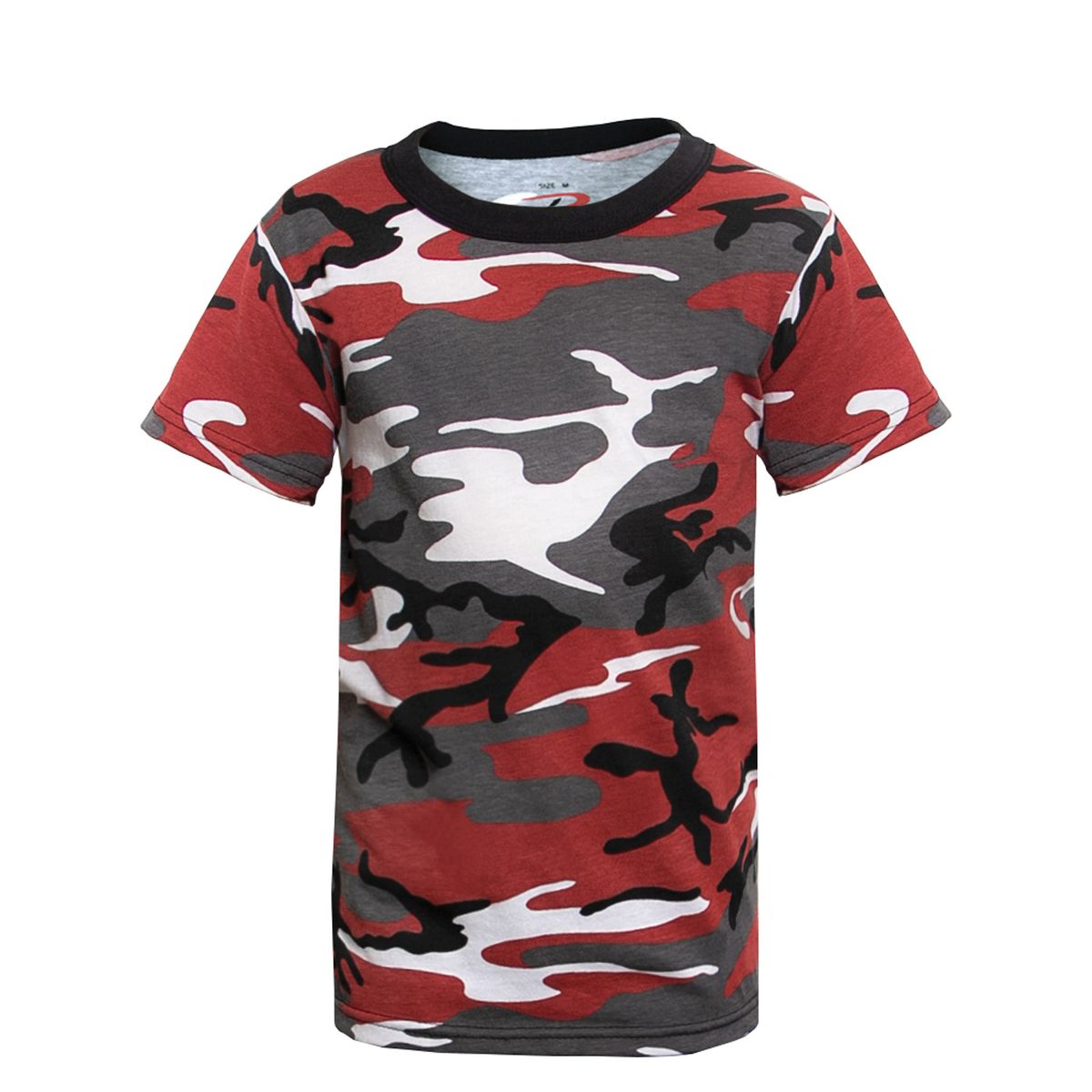 Rothco Camouflage T-Shirts Børn Rød Urban camo