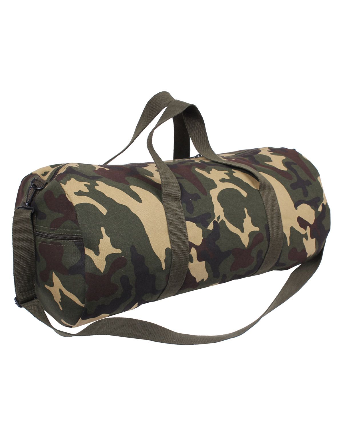 Rothco Canvas Duffle Skuldertaske - 60cm Woodland