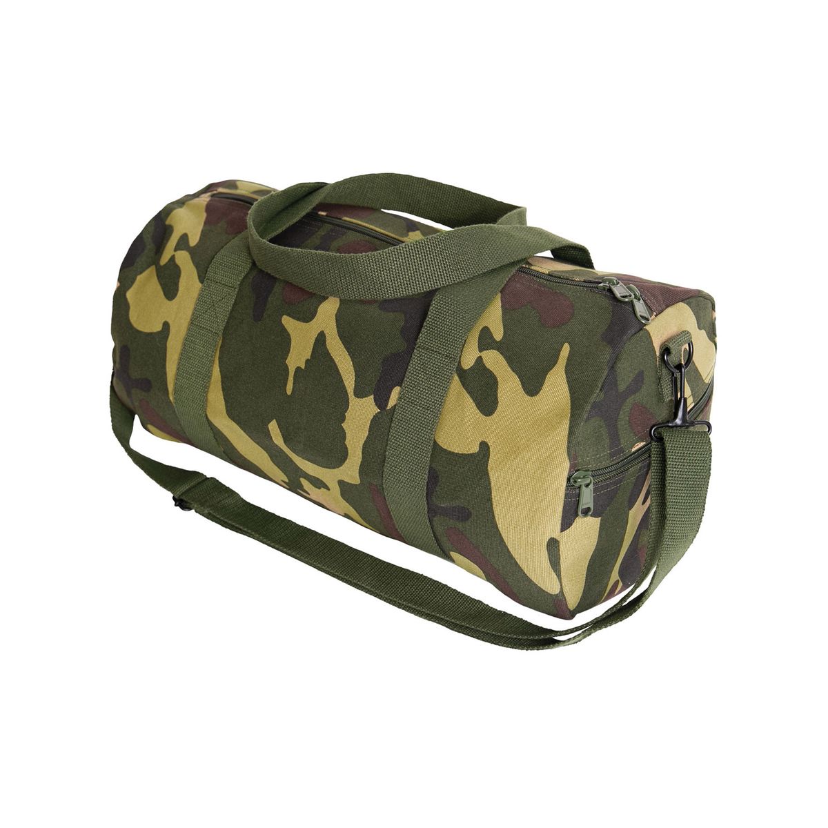 Rothco Canvas Duffle Skuldertaske Woodland 20L