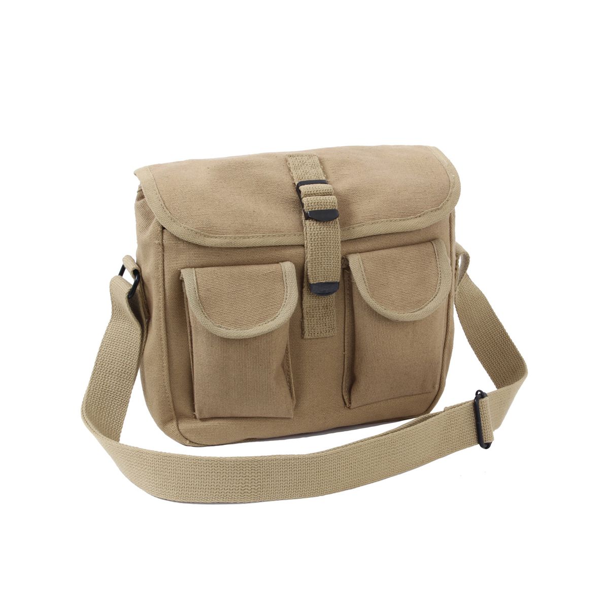 Rothco Canvas Skuldertaske Khaki