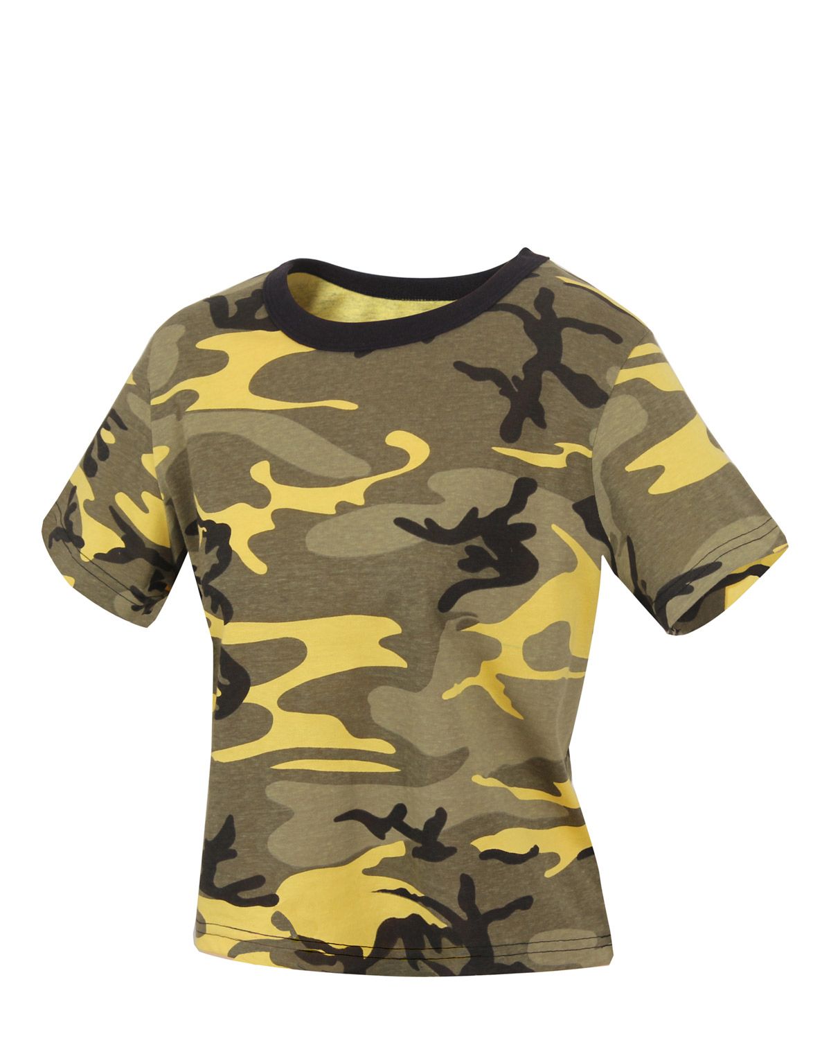 Rothco Dame Camo Crop Top Stinger Gul Camo