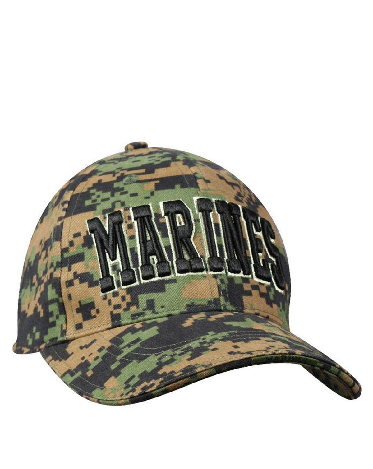 Rothco Deluxe Low Profile Baseball Cap MARINES - Digital woodland