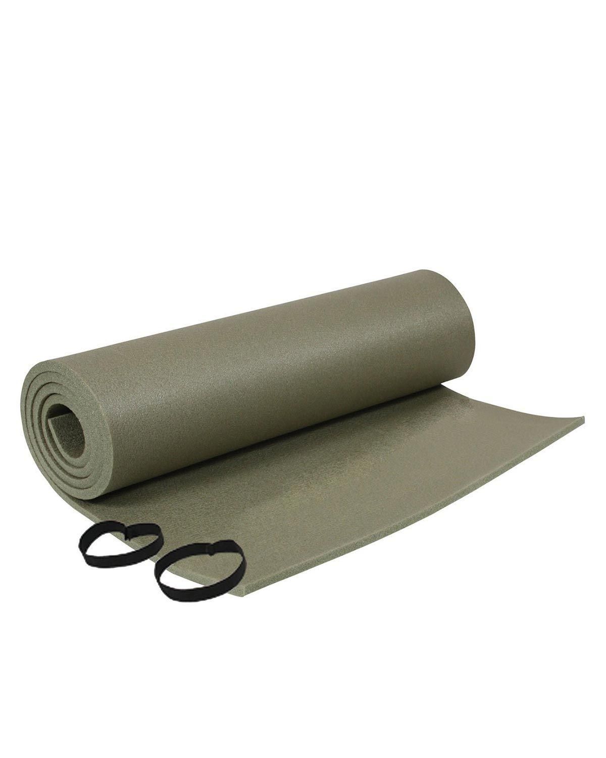 Rothco Foam Sleeping Pad With Ties Olive