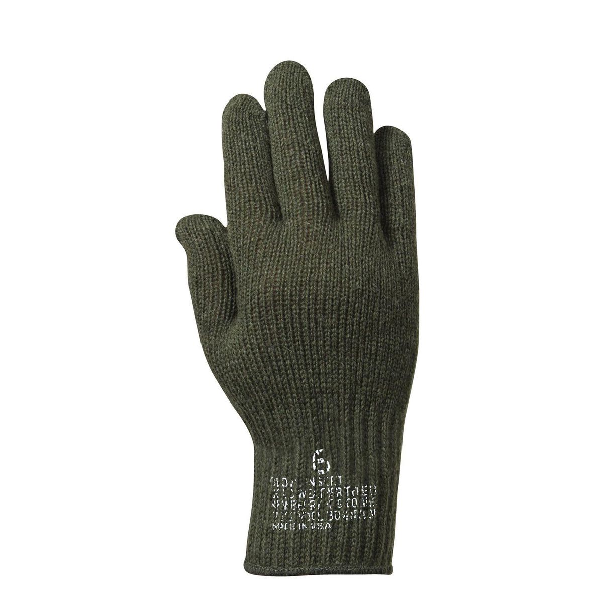 Rothco G.I. Wool Gloves Olive