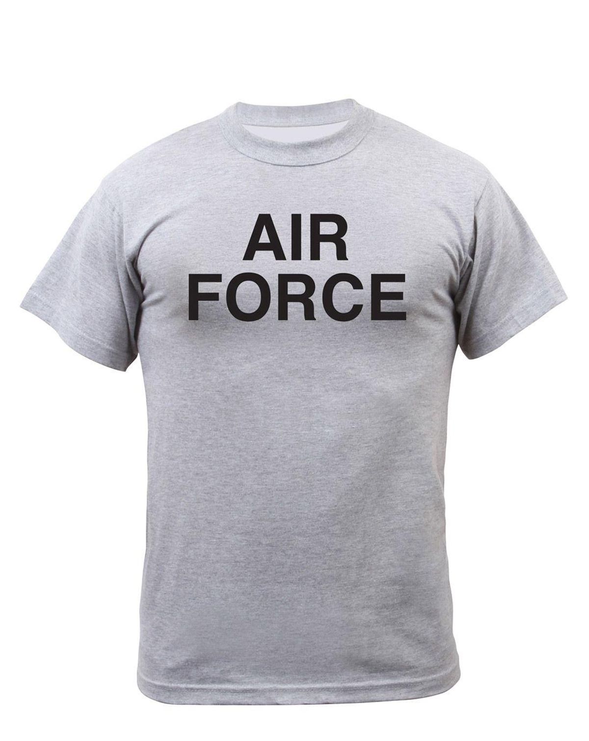 Rothco Gray Physical Training T-shirt Grey, Air Force