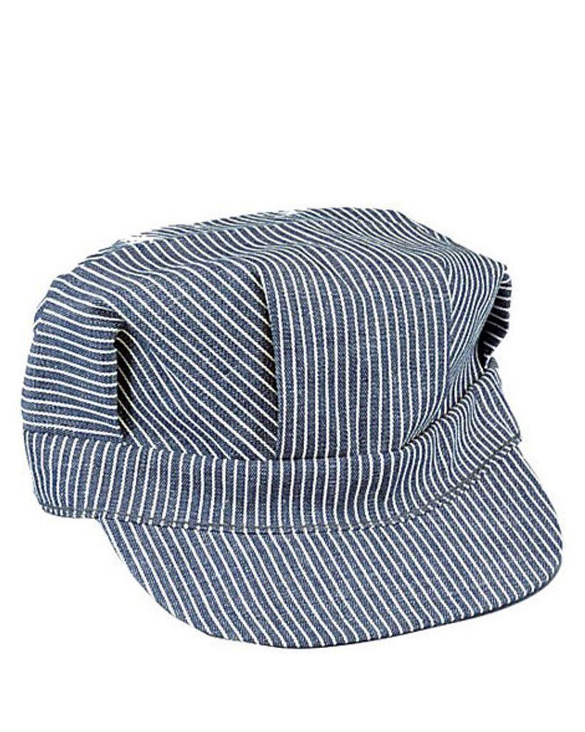 Rothco Hickory Engineer Cap Blå / Hvid stripes