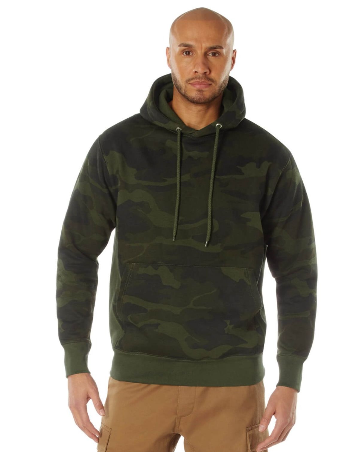 Rothco Hverdags Hoodie Midnight Woodland Camo