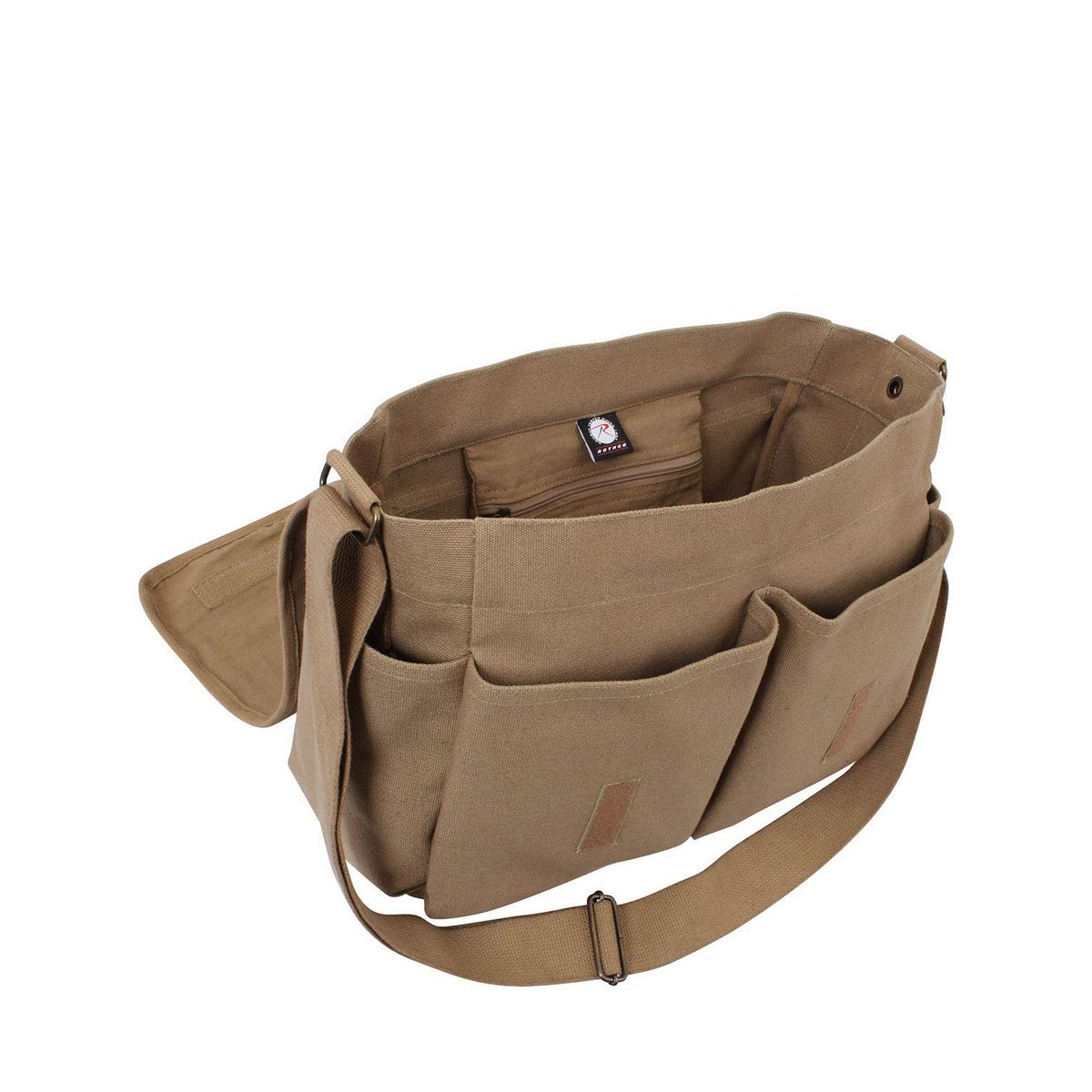 Rothco Kraftig Messenger Skuldertaske Mocha