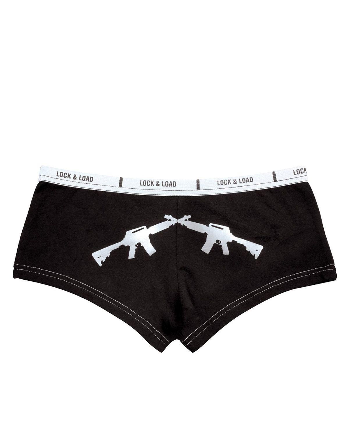 Rothco Ladies briefs with 'Crossed Riffles' Black