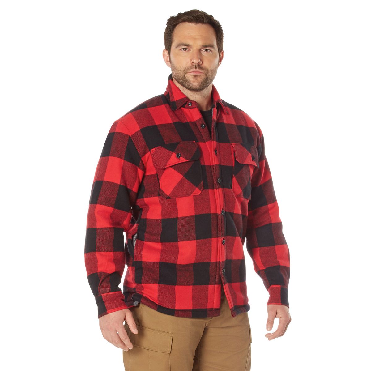 Rothco Lined lumberjack shirt/jacket Red