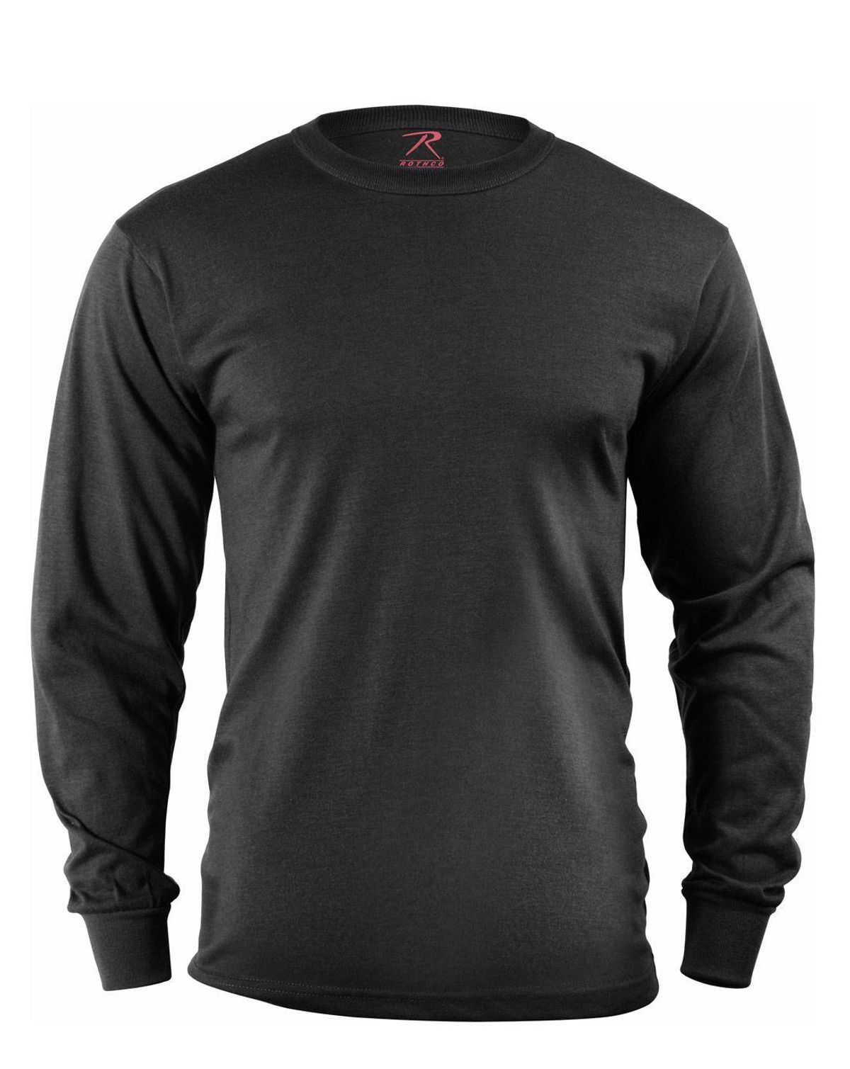 Rothco Long-sleeved T-shirt Black