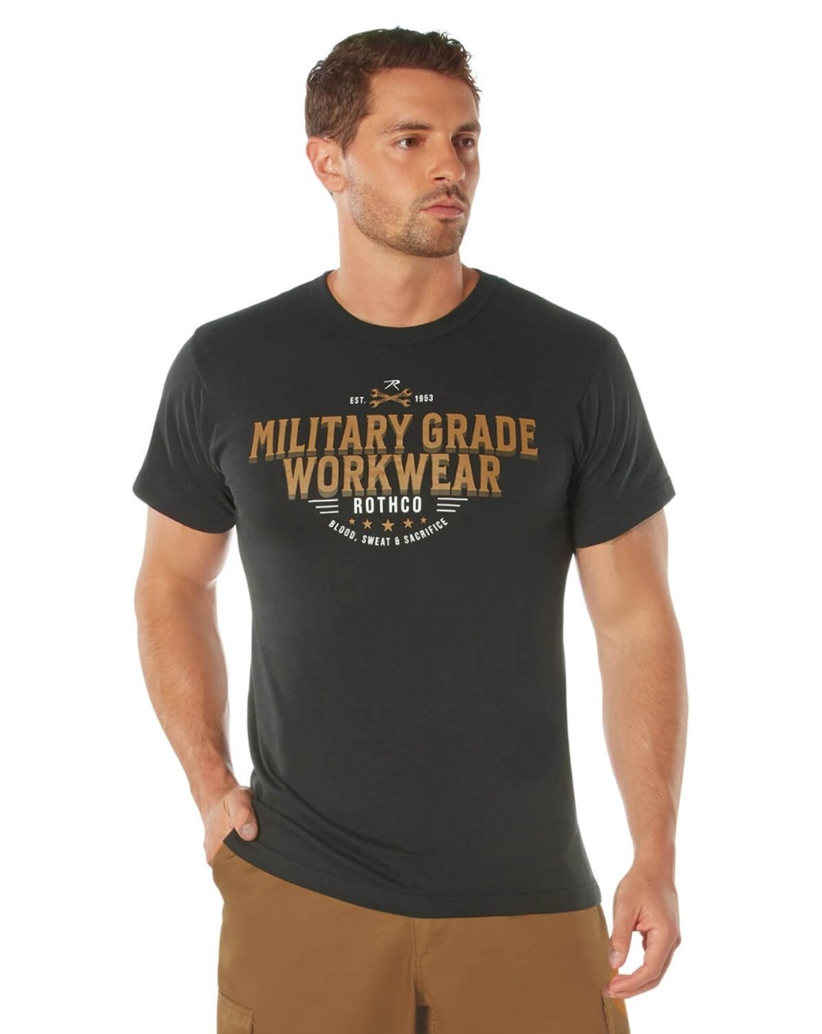 Rothco Military Grade Workwear T-Shirt Sort