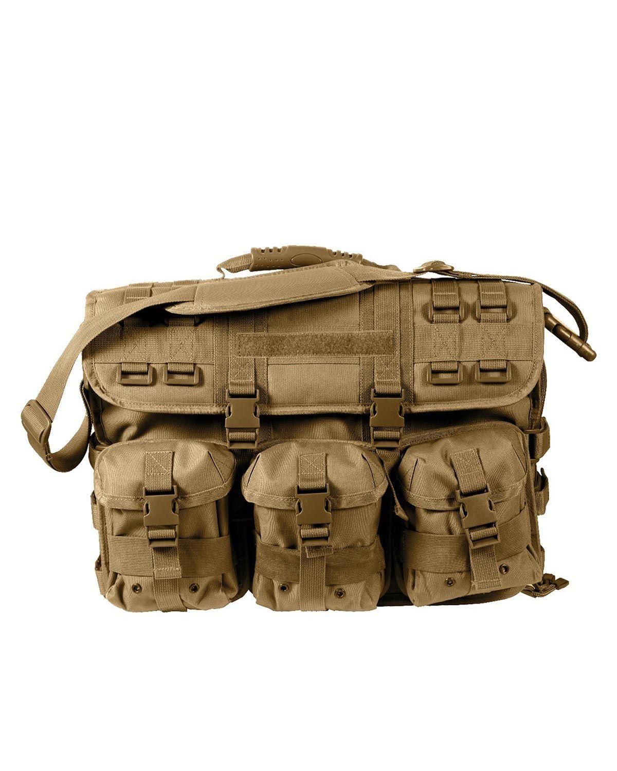 Rothco MOLLE Tactical Laptop Briefcase Coyote Brown