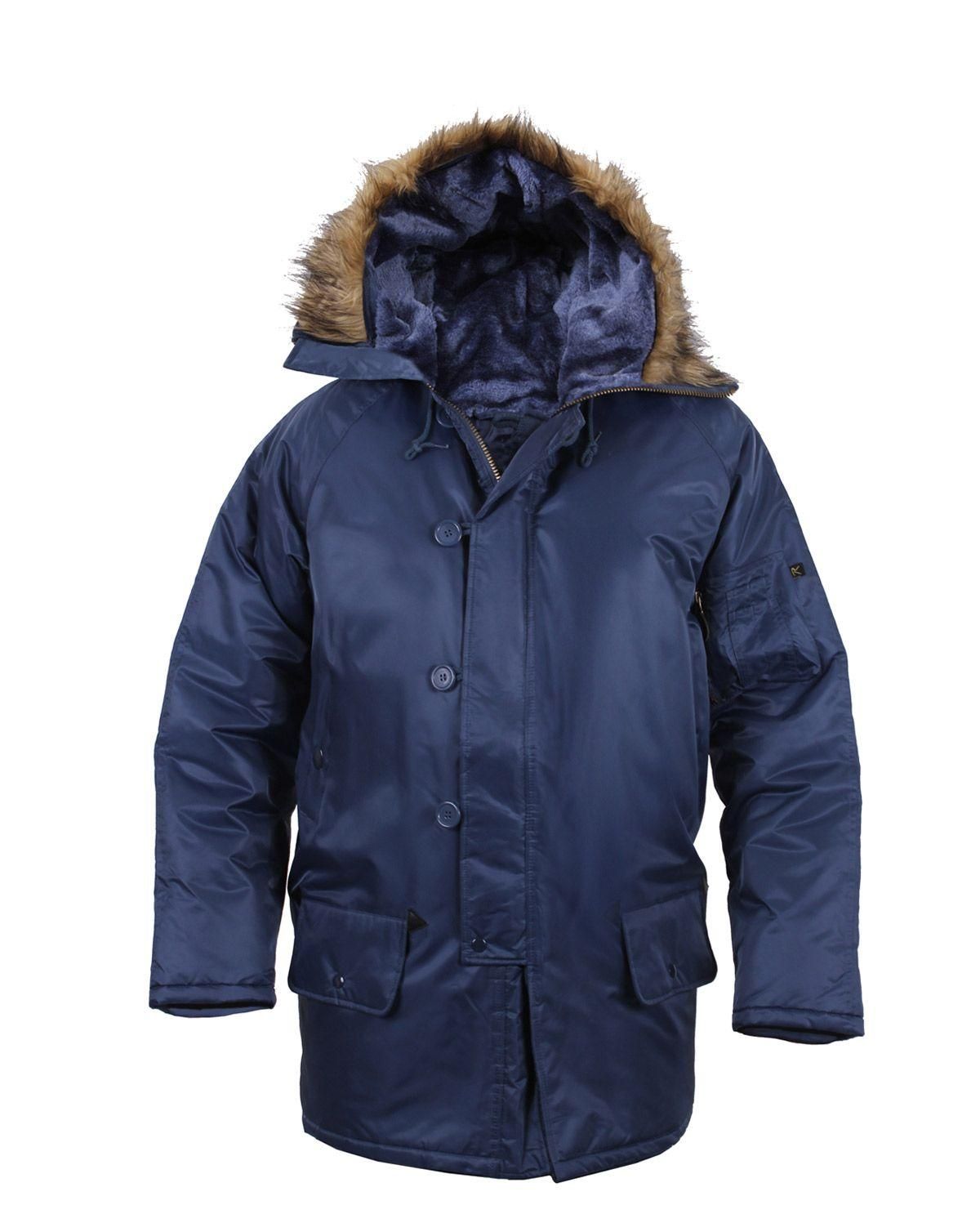 Rothco N-3B Snorkel Parka Jakke Navy