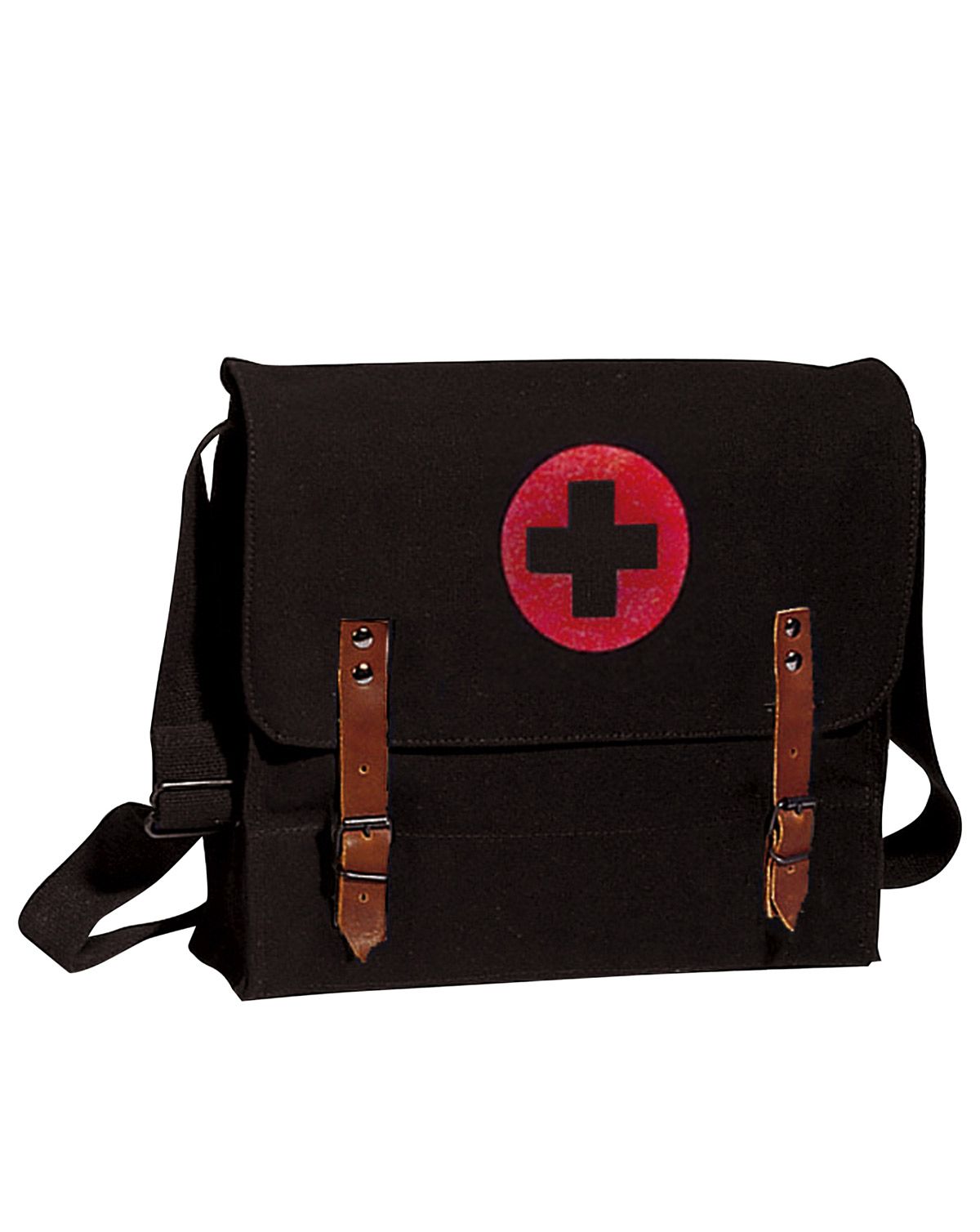 Rothco Nato Medictaske m. kors Sort