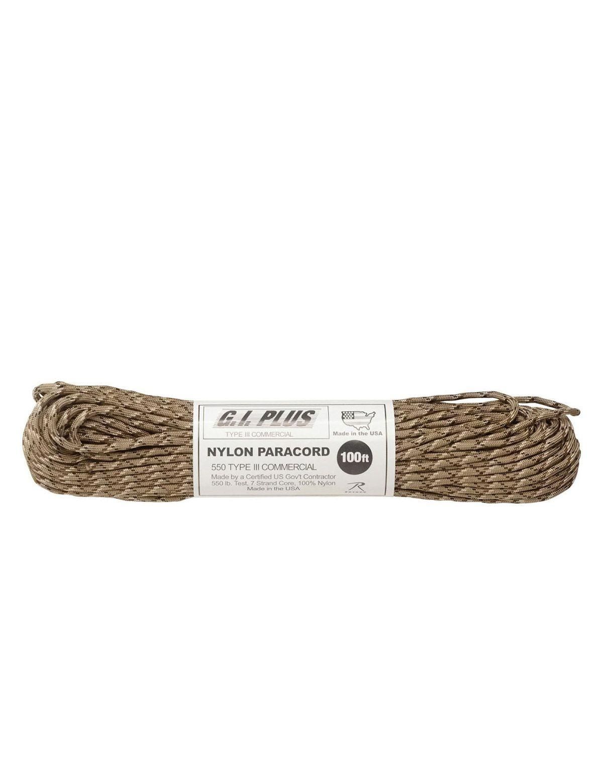 Rothco Paracord Nylon 30m Desert Camo Shades