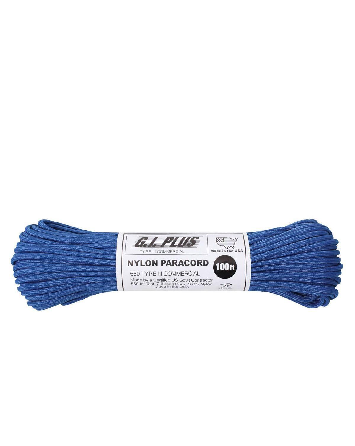 Rothco Paracord Nylon 30m Kongeblå