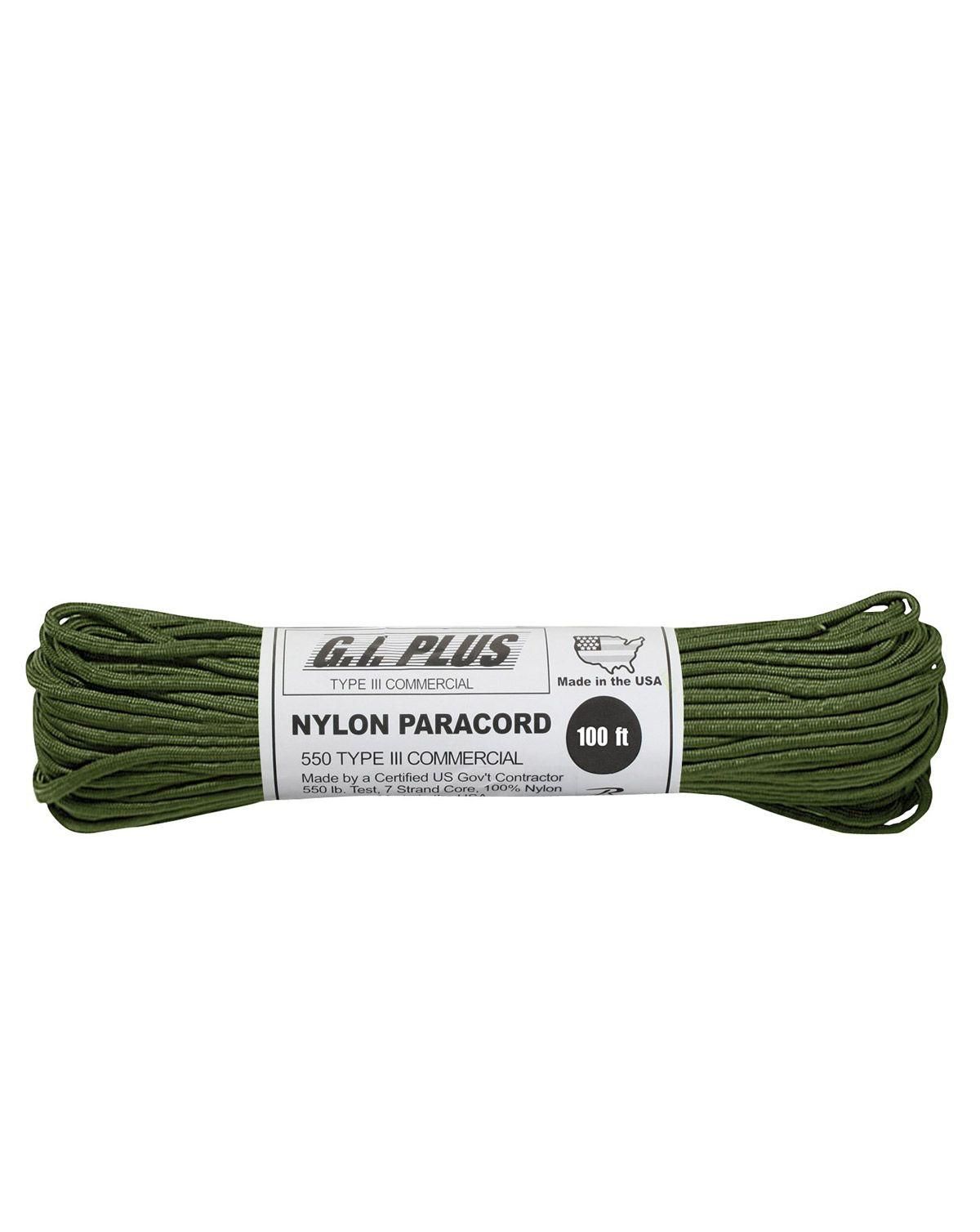 Rothco Paracord Nylon 30m Oliven