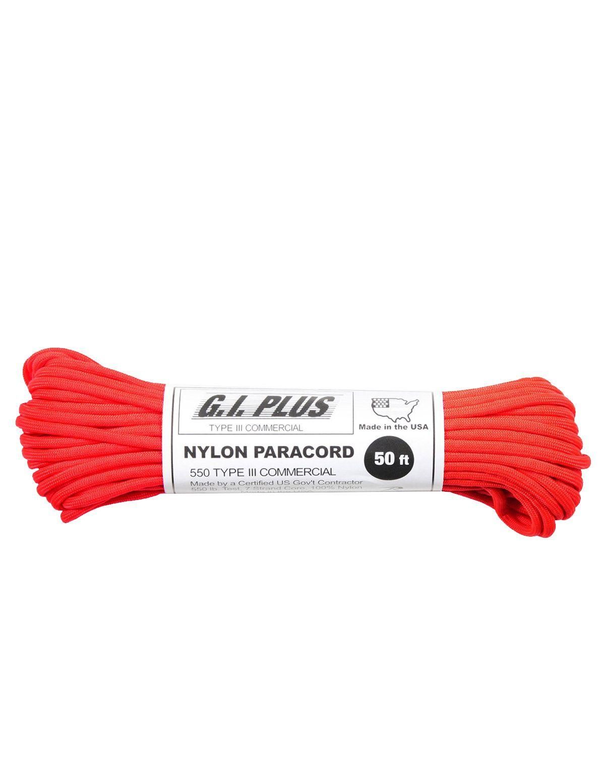 Rothco Paracord Nylon 30m Safety Orange