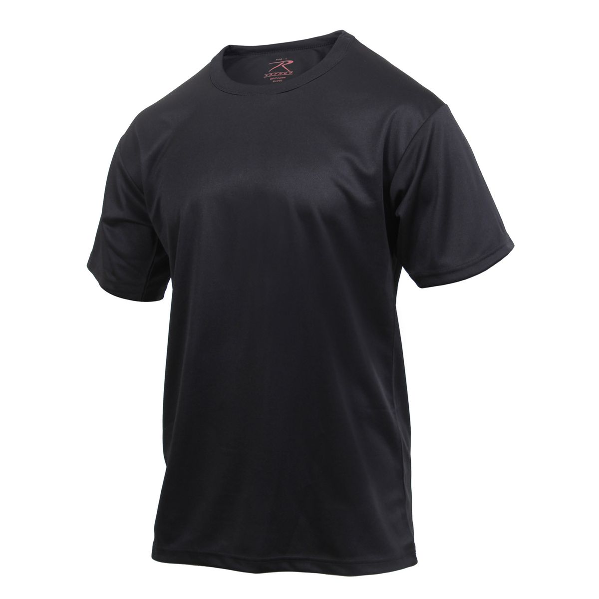 Rothco Quick Dry Moisture Wicking T-Shirt Black