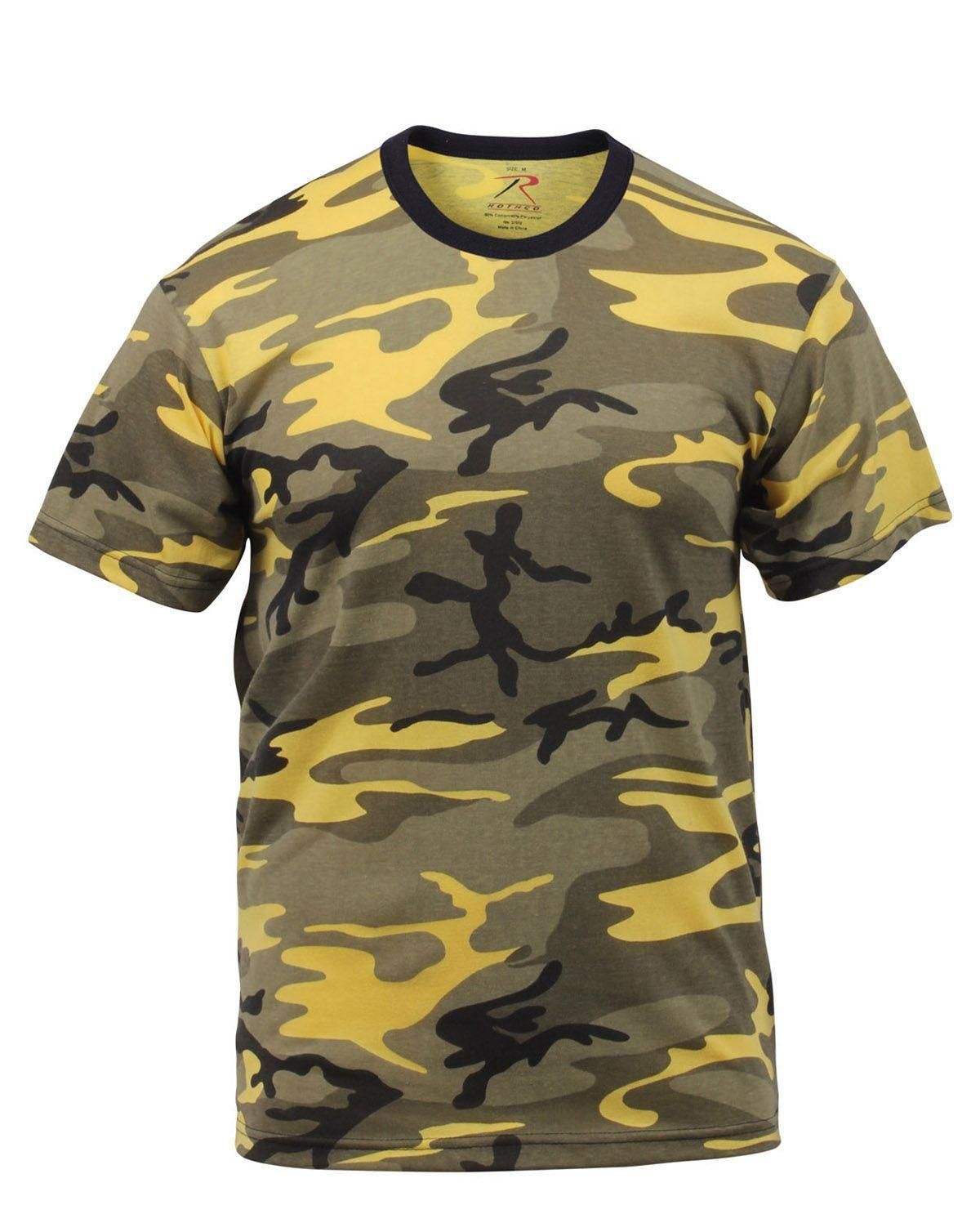 Rothco Regular Fit T-Shirt Gul Camo