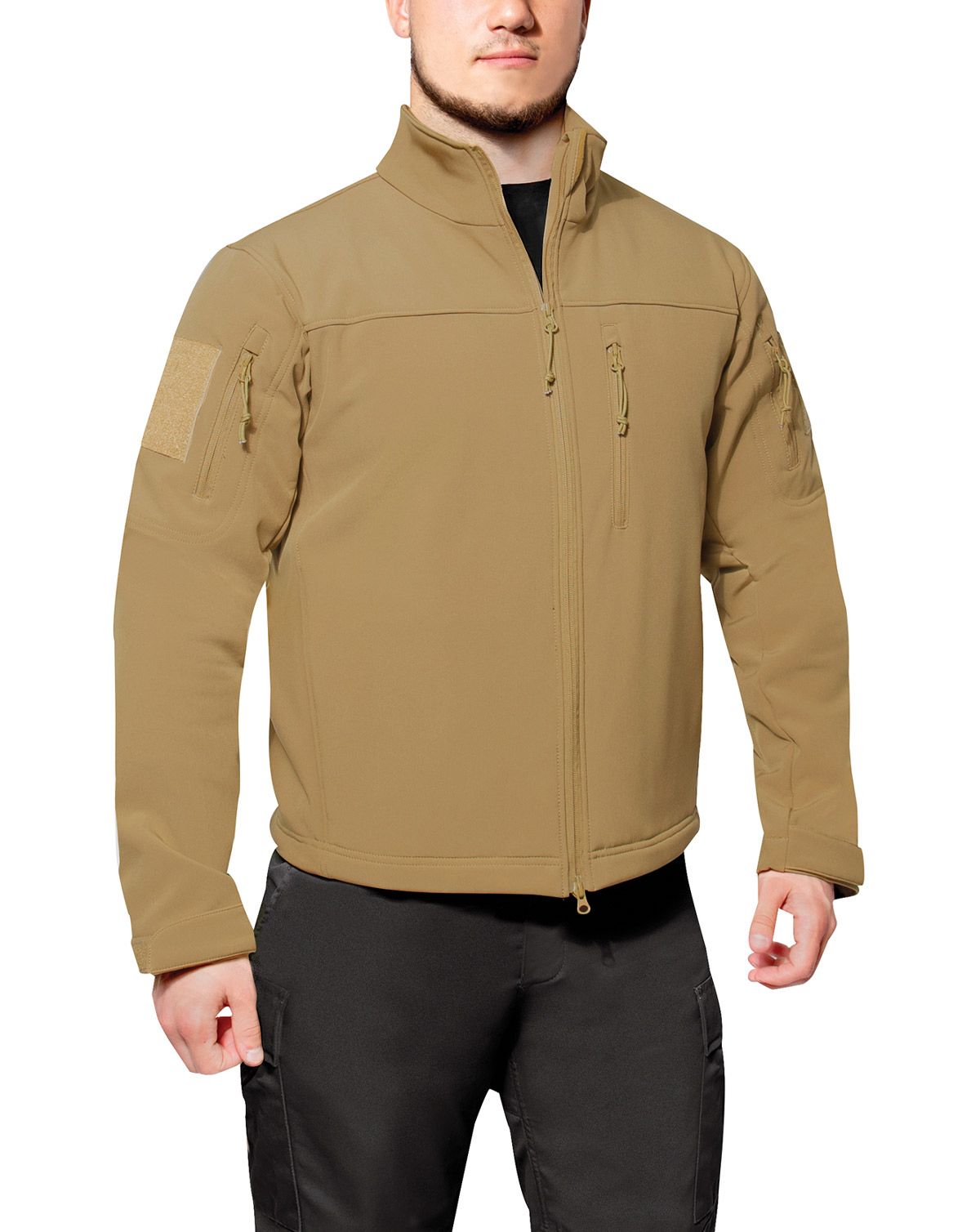 Rothco Stealth Ops Taktisk Softshell Jakke Coyote Brun