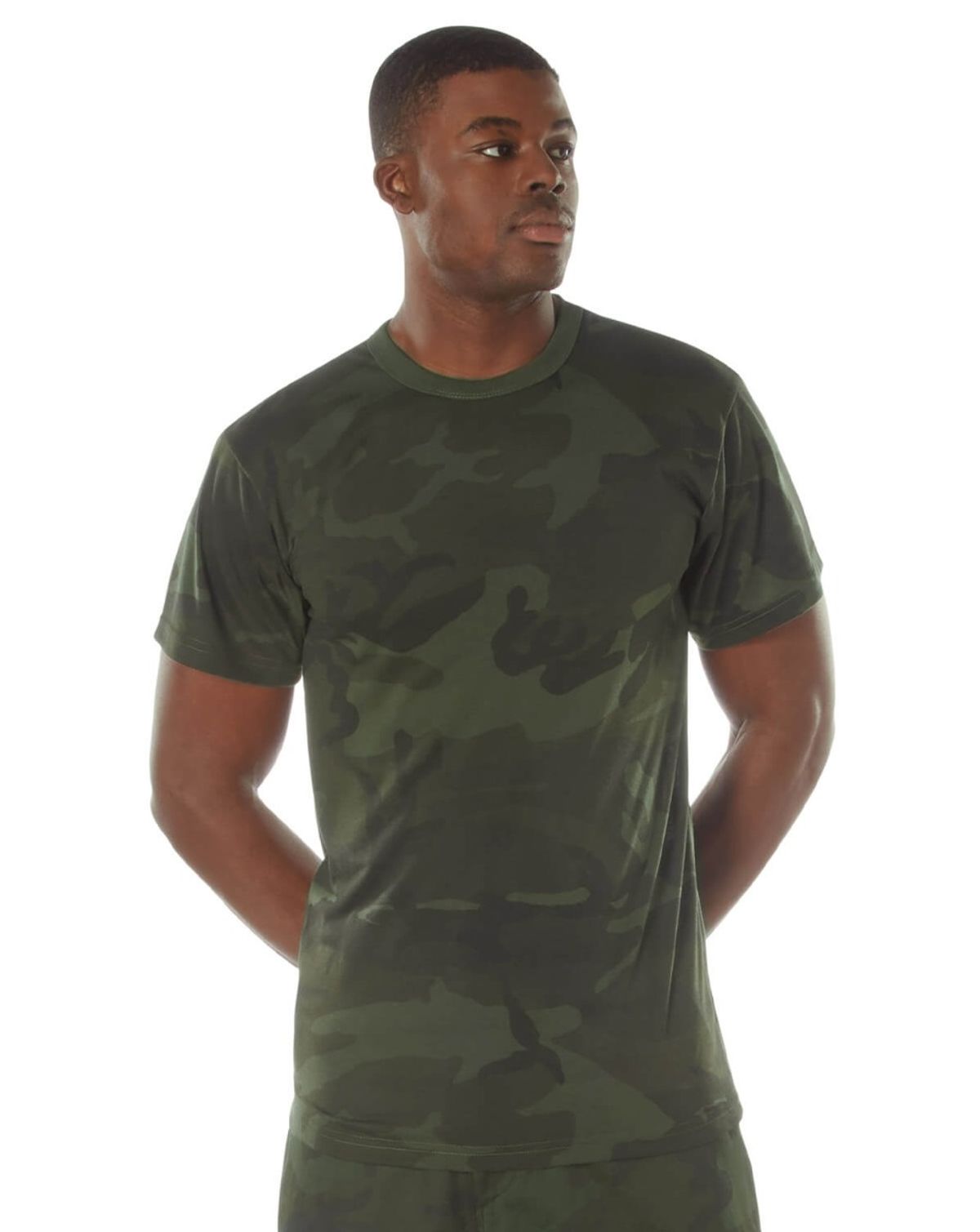 Rothco Svedtransporterende T-Shirt Midnight Woodland Camo