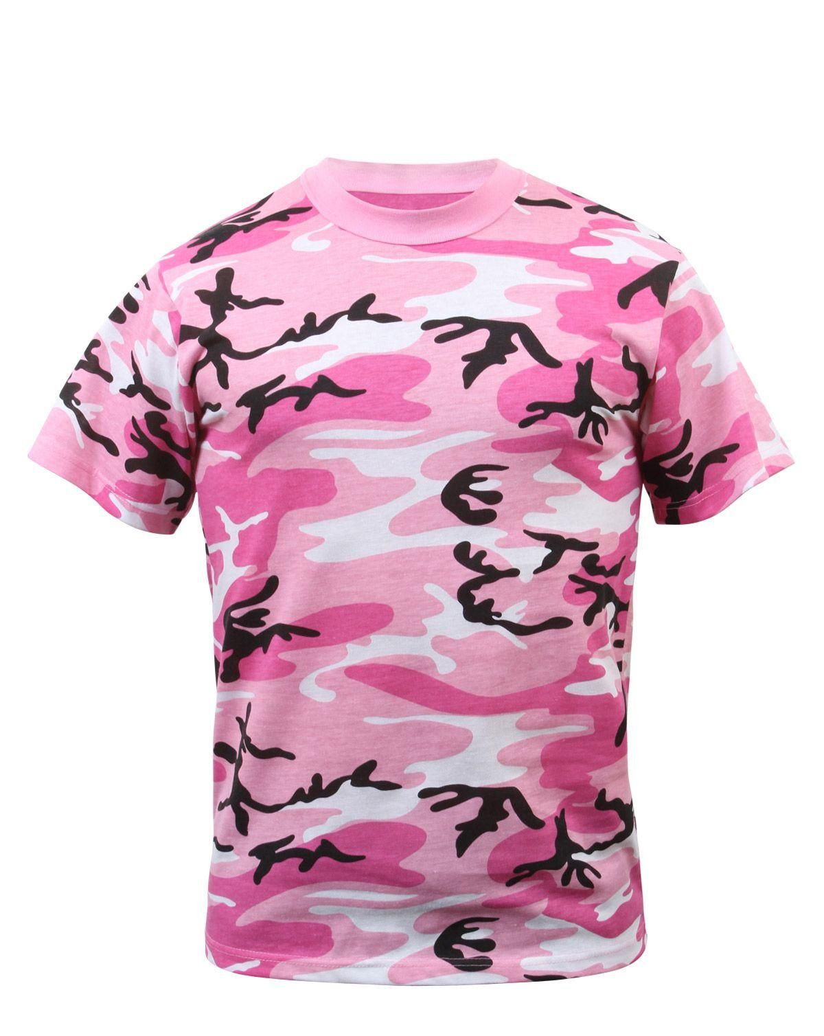 Rothco T-Shirt Dame Pink Camo