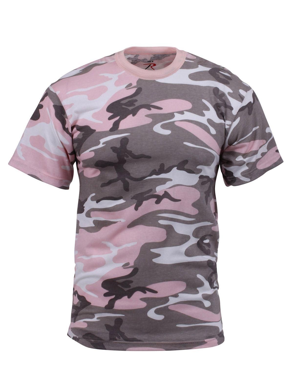 Rothco T-Shirt Dame Subdued pink camo