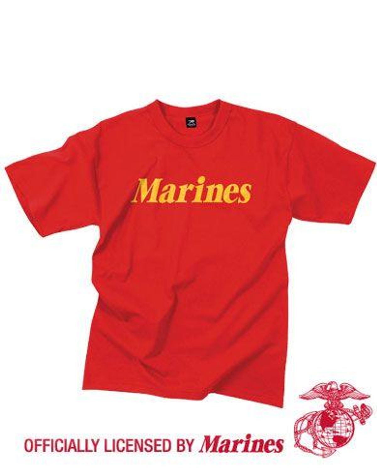 Rothco T-Shirts Rød w. Marines