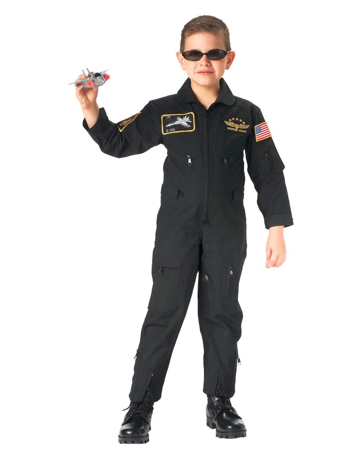 Rothco Top Gun Coverall Heldragt Børn Sort