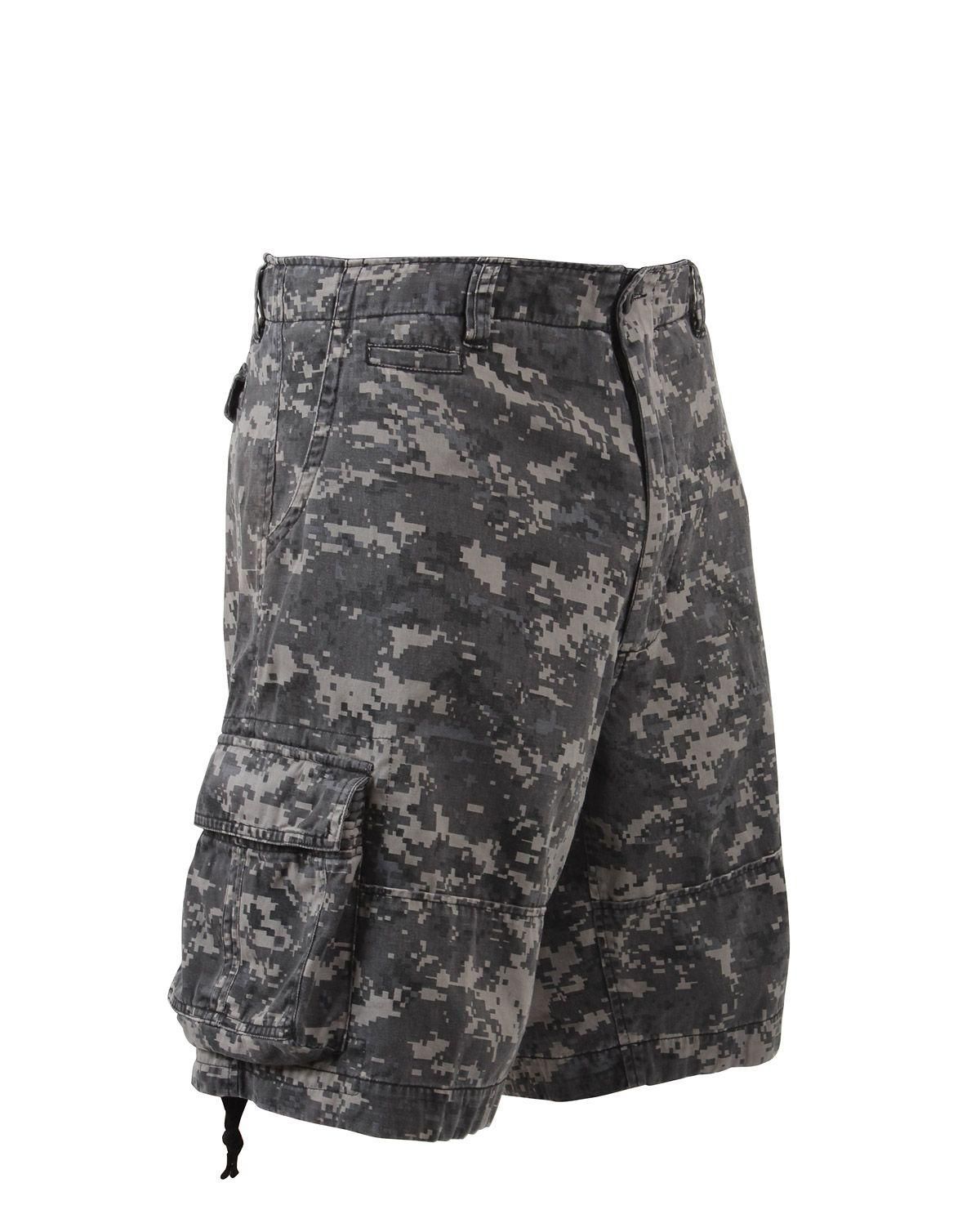 Rothco Vintage Infantry Cargo Shorts Digital urban