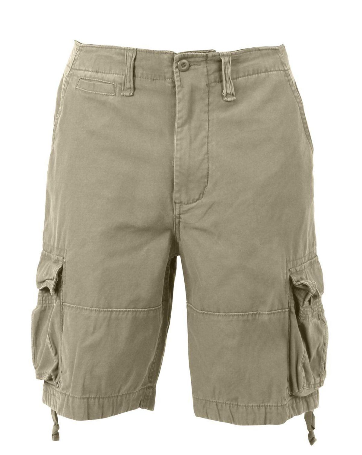 Rothco Vintage Infantry Cargo Shorts Khaki