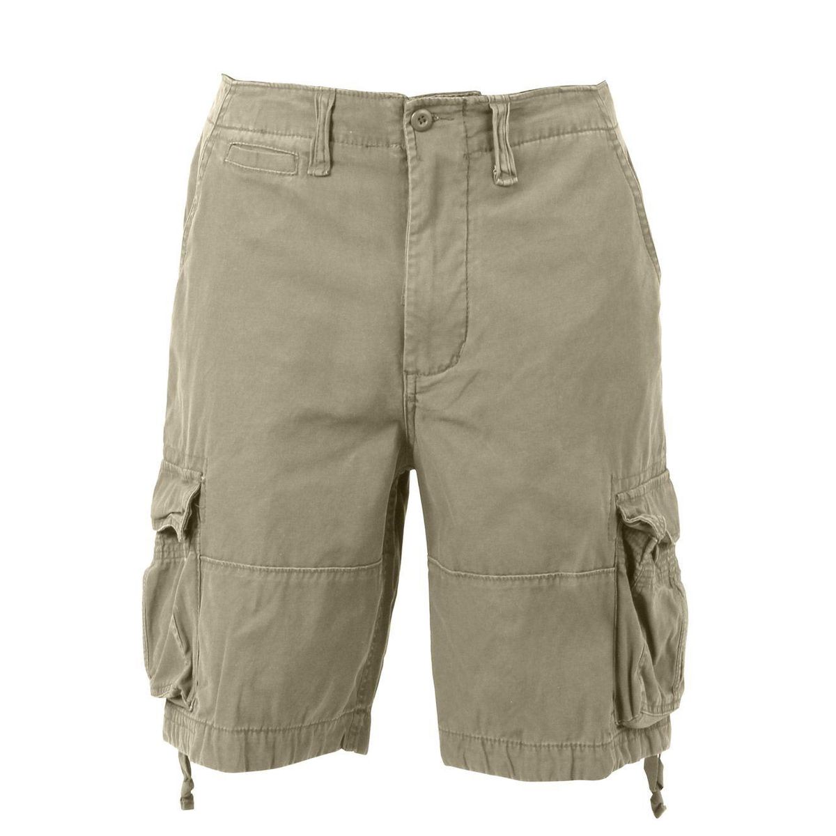 Rothco Vintage Infantry Cargo Shorts Khaki