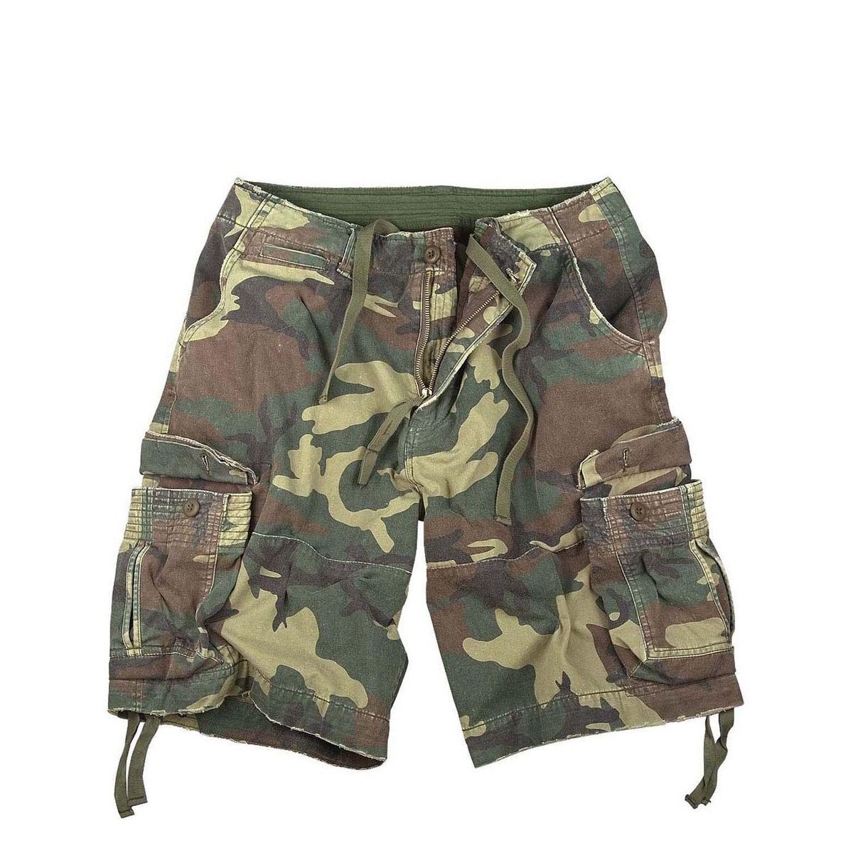 Rothco Vintage Infantry Cargo Shorts Woodland